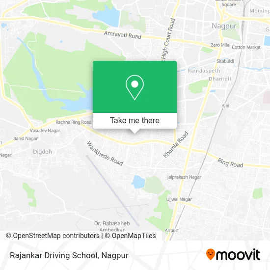 Rajankar Driving School map