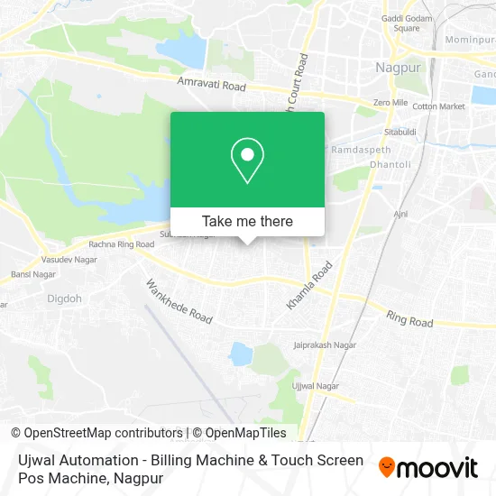Ujwal Automation - Billing Machine & Touch Screen Pos Machine map