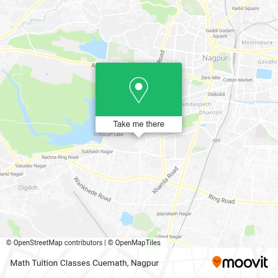 Math Tuition Classes Cuemath map