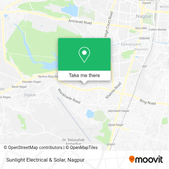 Sunlight Electrical & Solar map