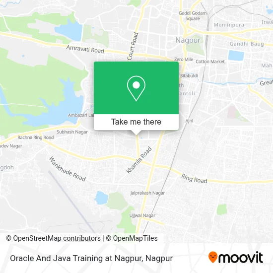 Oracle And Java Training at Nagpur map