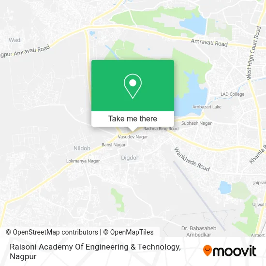 Raisoni Academy Of Engineering & Technology map