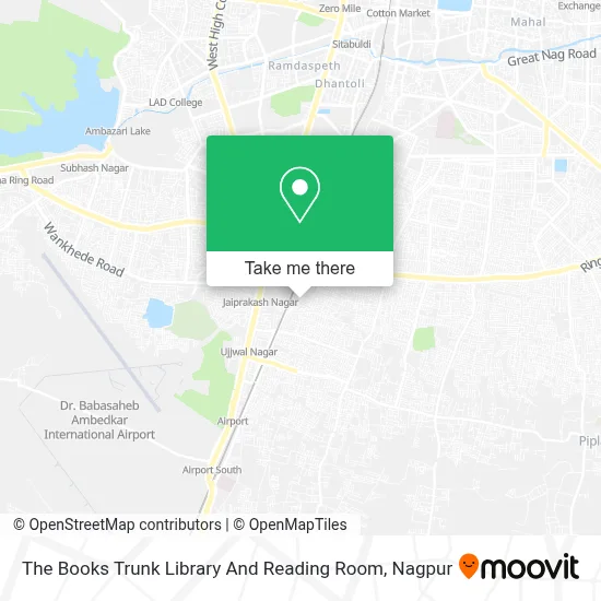 The Books Trunk Library And Reading Room map