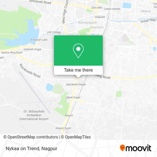 Nykaa on Trend map