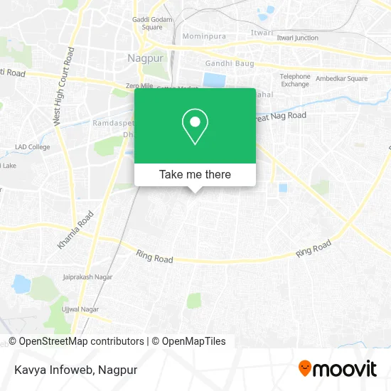 Kavya Infoweb map