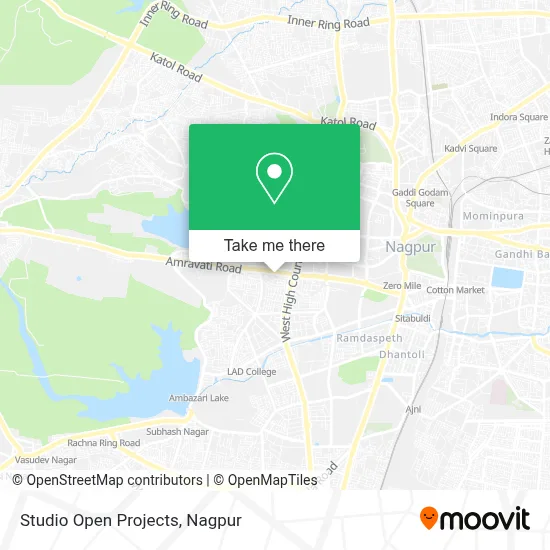 Studio Open Projects map