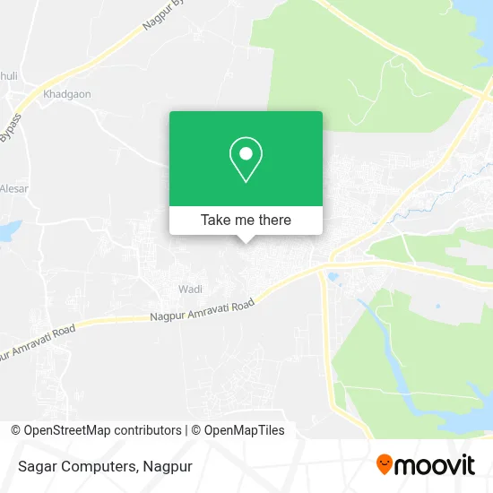 Sagar Computers map
