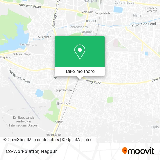 Co-Workplatter map