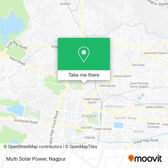 Multi Solar Power map