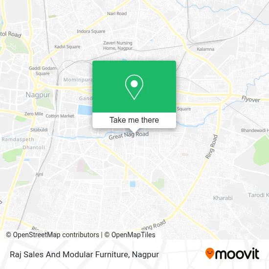 Raj Sales And Modular Furniture map