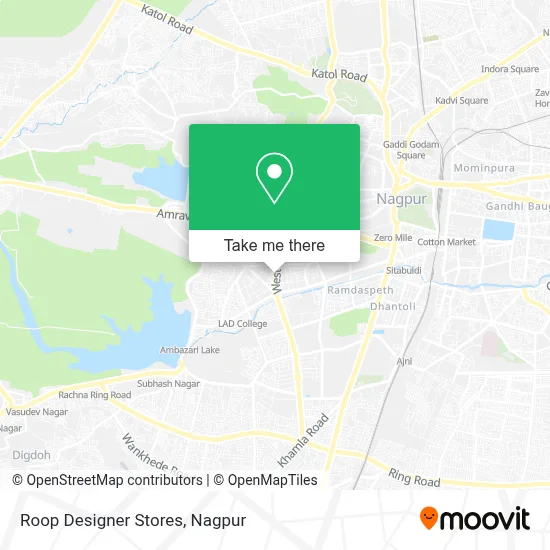 Roop Designer Stores map