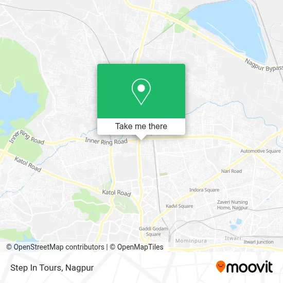 Step In Tours map