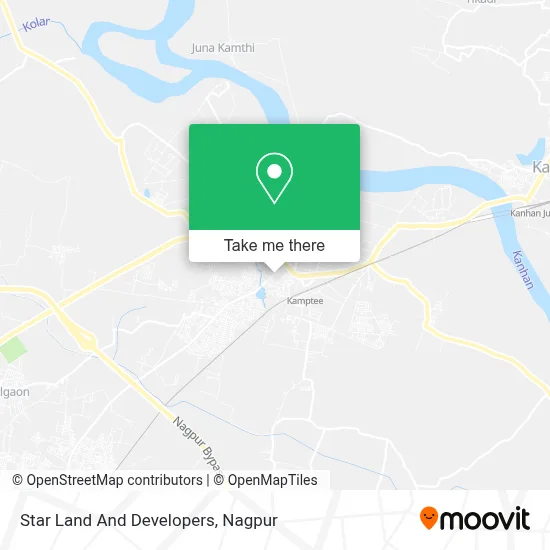 Star Land And Developers map