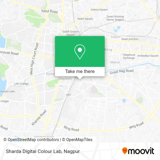 Sharda Digital Colour Lab map