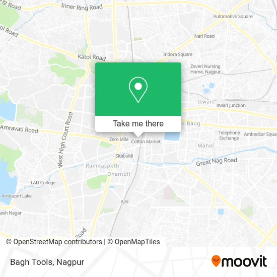 Bagh Tools map