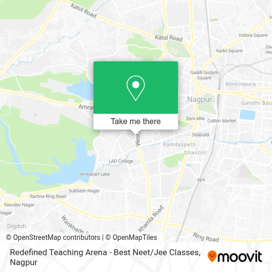 Redefined Teaching Arena - Best Neet / Jee Classes map