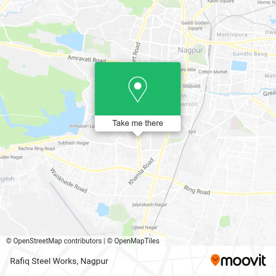 Rafiq Steel Works map