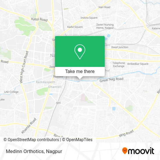 Medinn Orthotics map