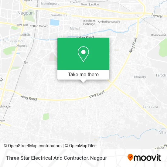 Three Star Electrical And Contractor map