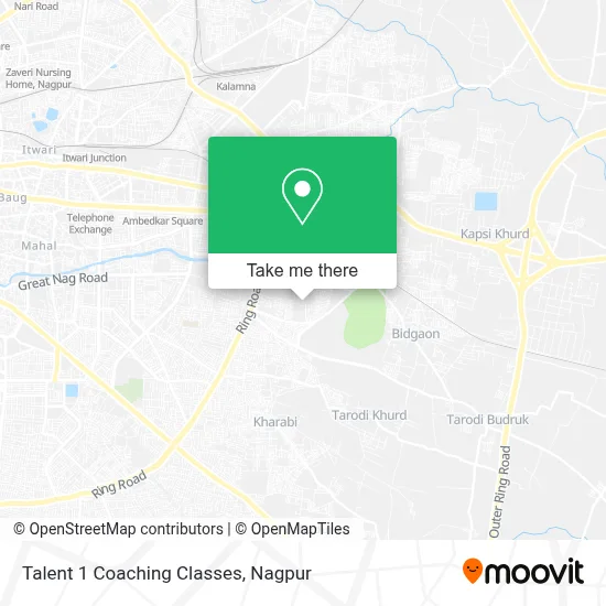 Talent 1 Coaching Classes map