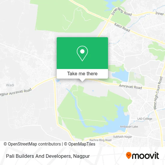 Pali Builders And Developers map