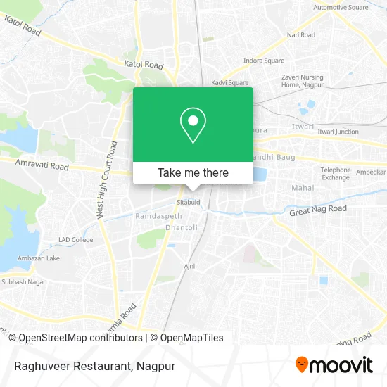 Raghuveer Restaurant map