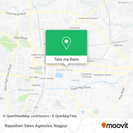 Rajasthan Sales Agencies map
