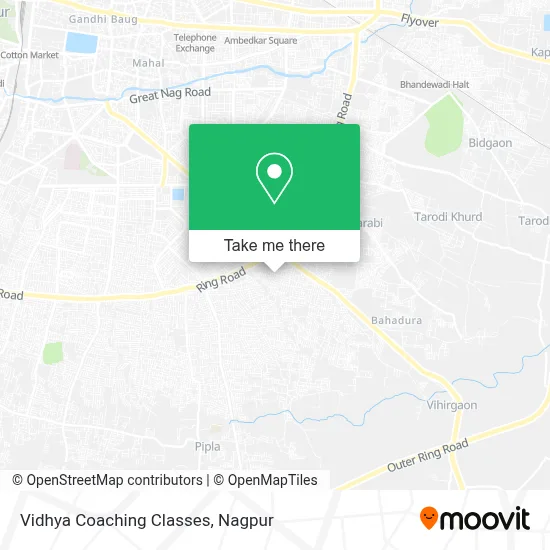 Vidhya Coaching Classes map