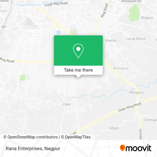 Rana Enterprises map