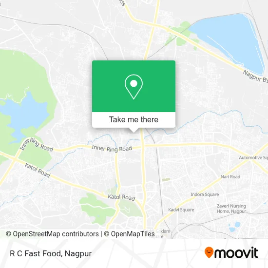 R C Fast Food map