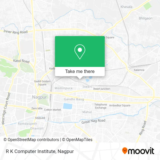 R K Computer Institute map