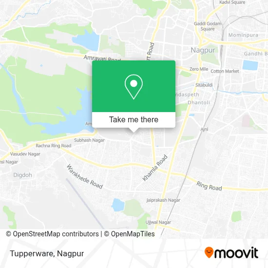 Tupperware map