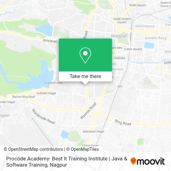 Procode Academy- Best It Training Institute  | Java & Software Training map