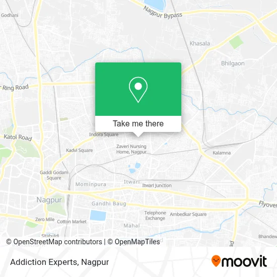 Addiction Experts map