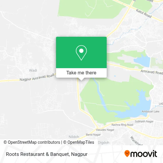 Roots Restaurant & Banquet map