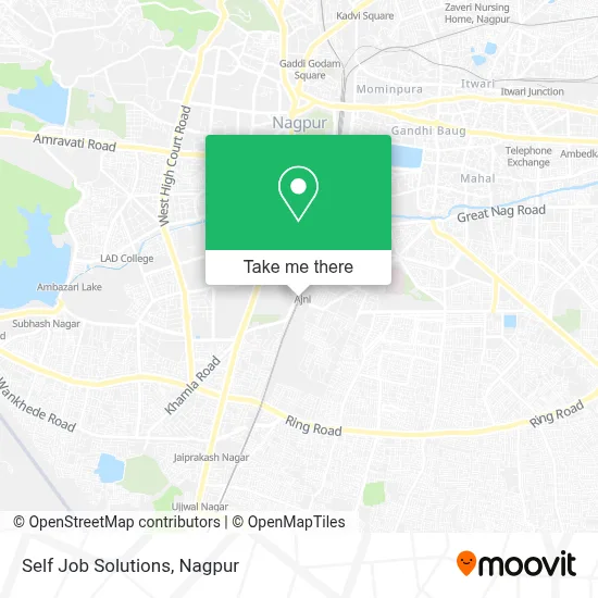 Self Job Solutions map
