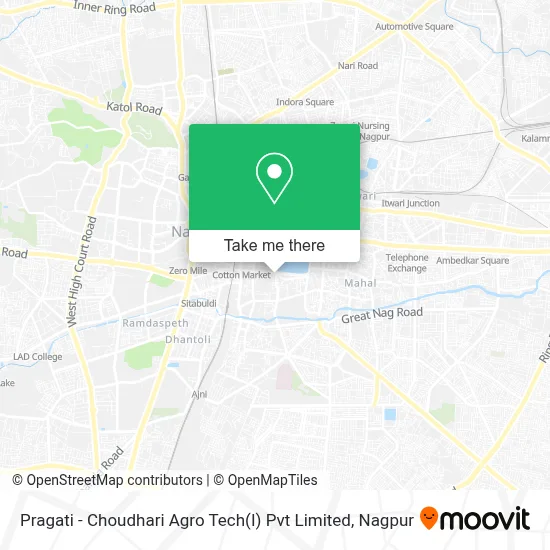 Pragati - Choudhari Agro Tech(I) Pvt Limited map