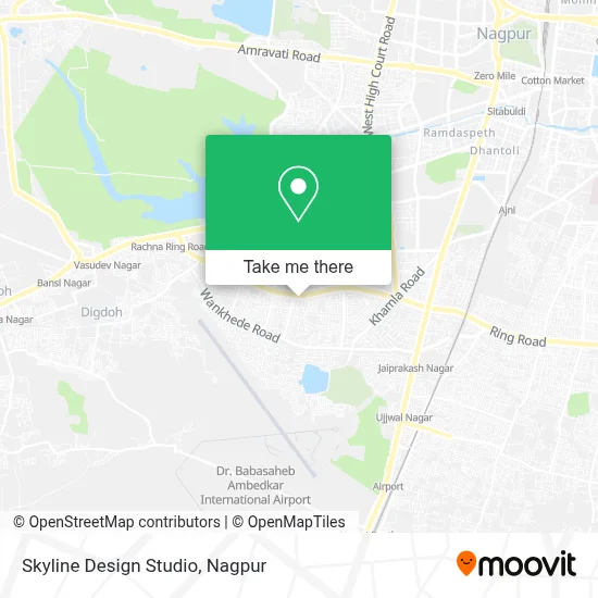 Skyline Design Studio map