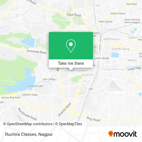 Ruchira Classes map