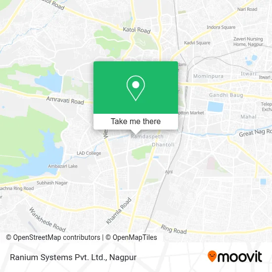 Ranium Systems Pvt. Ltd. map