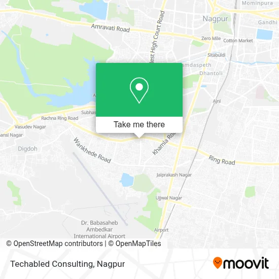 Techabled Consulting map