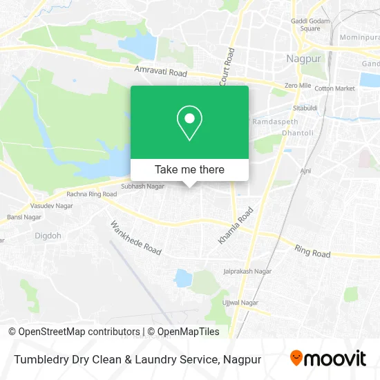 Tumbledry Dry Clean & Laundry Service map