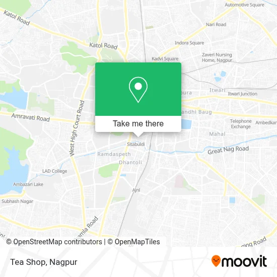 Tea Shop map