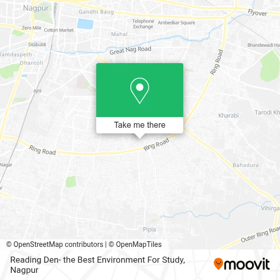 Reading Den- the Best Environment For Study map