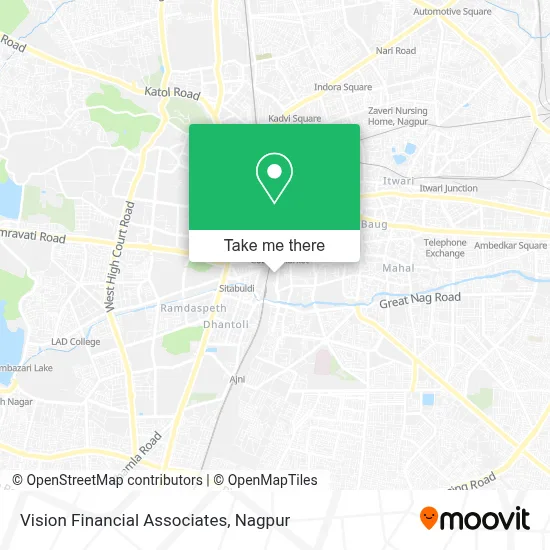 Vision Financial Associates map