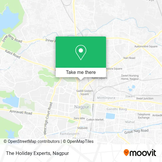 The Holiday Experts map