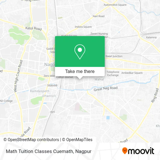 Math Tuition Classes Cuemath map