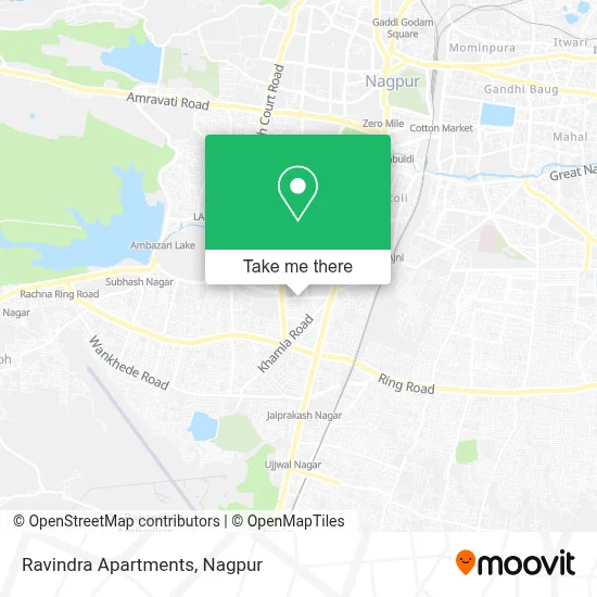 Ravindra Apartments map