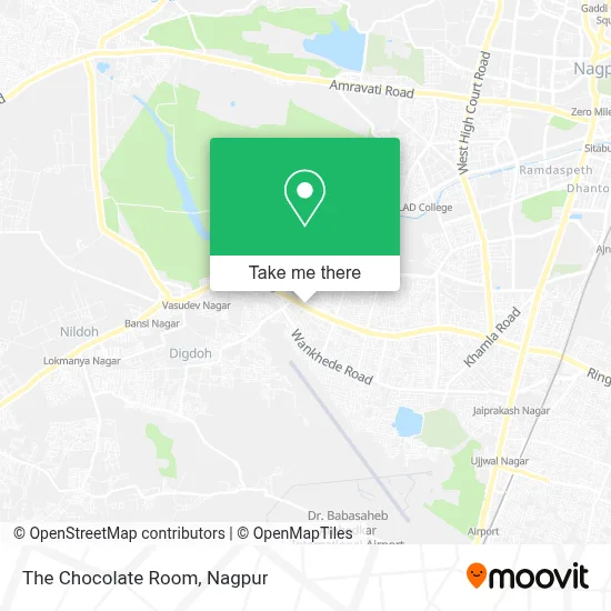 The Chocolate Room map