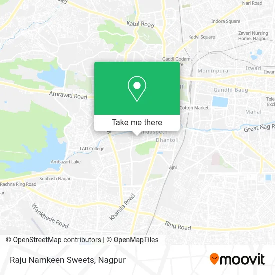 Raju Namkeen Sweets map
